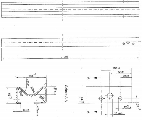 16 Schritt-Formstations-Sigma Purlin-Rolle, die Maschine mit 4mm Stärke bildet