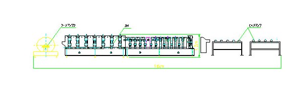 Kundenspezifische runde Fallrohr-Rolle, die Maschine/Downspout-Maschine für Abflussrohr bildet