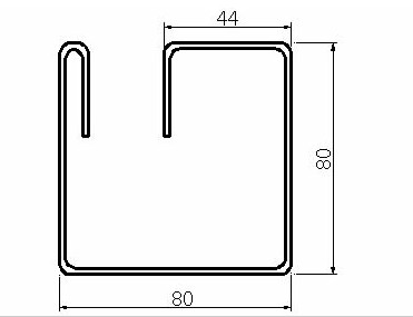 G.i-Spule/Kohlenstoffstahl 1,5 - 2.5mm Rollen-Fensterladen, der Wickelmaschine-Türführung bildet