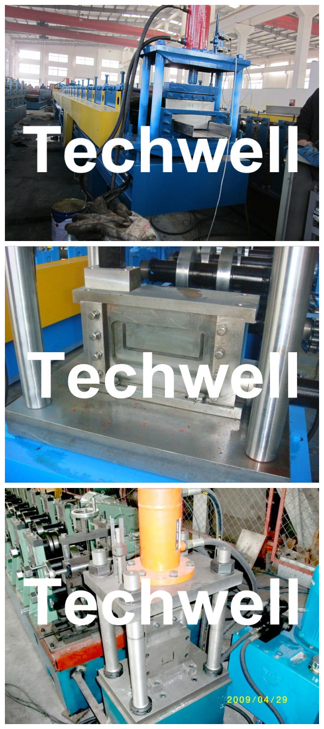 Zylinder-Kanal/Furring-Kanal-Dach-Platten-Rolle, die Maschine bildet