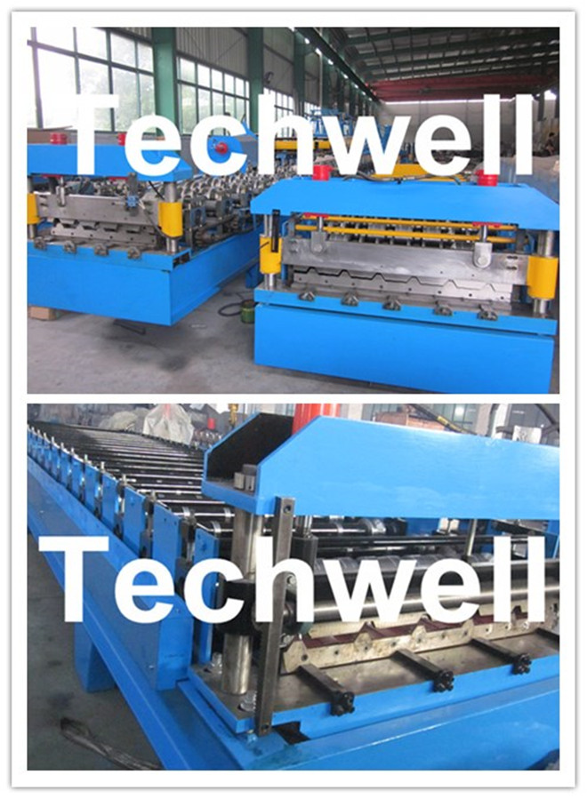 PPGI-/GI-Dach-Rolle, die Maschine, Wand bildet die Maschine vollautomatisch bildet