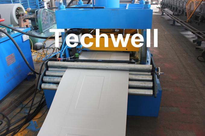 5 Tonnen-Kapazitäts-Garagentor-Rolle, die Maschine mit hölzernes Korn-Prägungsmaschine bildet