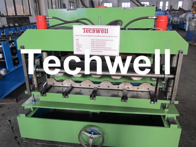 Fliesen-Rolle die Metall7.5kw, die Maschine für Farbstahl/bildet, galvanisierte Spule