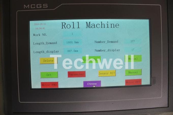 Fliesen-Rolle die Metall7.5kw, die Maschine für Farbstahl/bildet, galvanisierte Spule