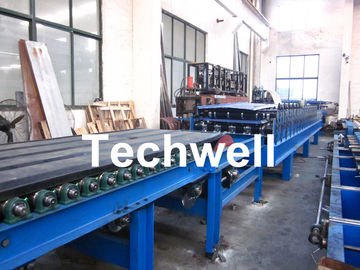Polyurethane Sandwich Panel Production Line For Color Steel With PLC Touch Screen Control