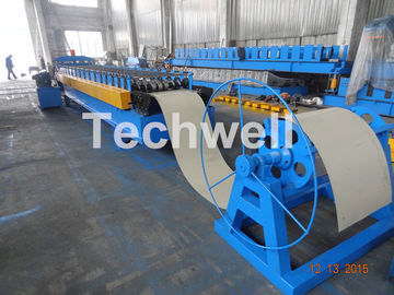 Iron Sheet Metal Roof Cold Roll Forming Machine With Manual Uncoiler Machine