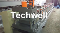 Automatical Valley Flashing Tile Roll Forming Machine With PANASONIC PLC Control System
