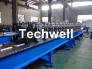Storage Pallet Shelving and Racking Upright Roll Forming Machine for 80 / 90 / 100 / 120mm Upright Rack Profiles
