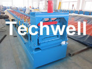 Corrugated Roof Wall Cladding Panel Roll Forming Machine With 0.3 - 0.8mm Thickness