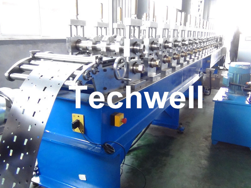 Arbeitsgestell der geschwindigkeits-12-15m/min rollen, Maschine mit 2.0-2.5mm Stärke für Gestell-Regal bildend