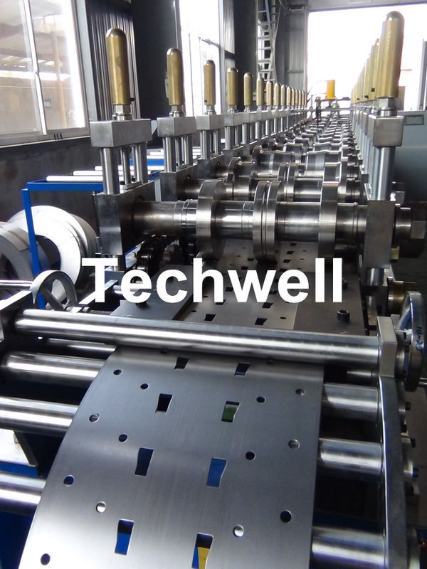 Touch Screen PLC-Steuergestell-aufrechte Rolle, die Maschine für hydraulische Stations-Kraft 5.5kw bildet