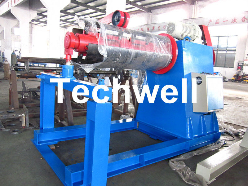 6.3Mpa walzen die Formung der Maschine, automatisches hydraulisches Decoiler mit 0-15m/min kalt, das Geschwindigkeit bildet