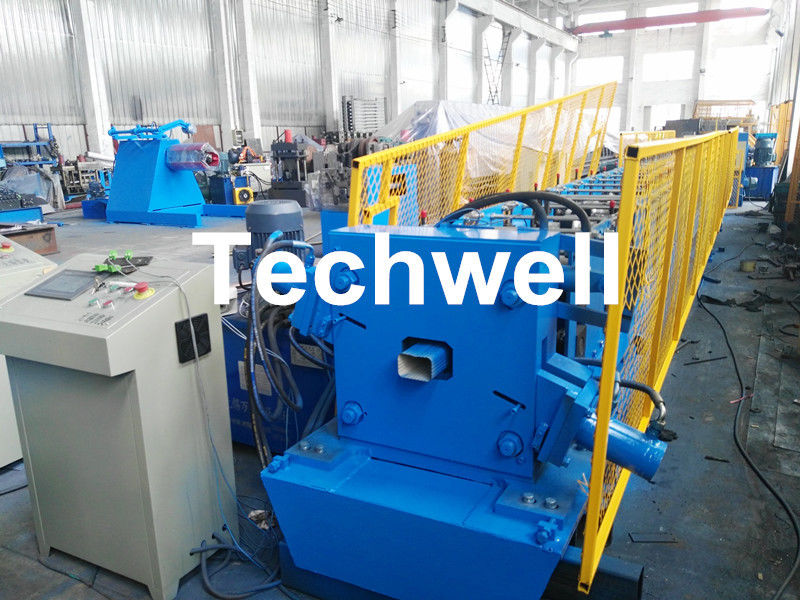 Downspout-Maschine/Suqure-Rohr walzen die Formung der Maschine für die Herstellung des Rechteckrohrs kalt