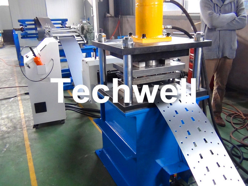 Speicherpaletten-Fach und Racking-aufrechte Rolle, die Maschine für 80/90/100/120mm aufrechte Gestell-Profile bildet