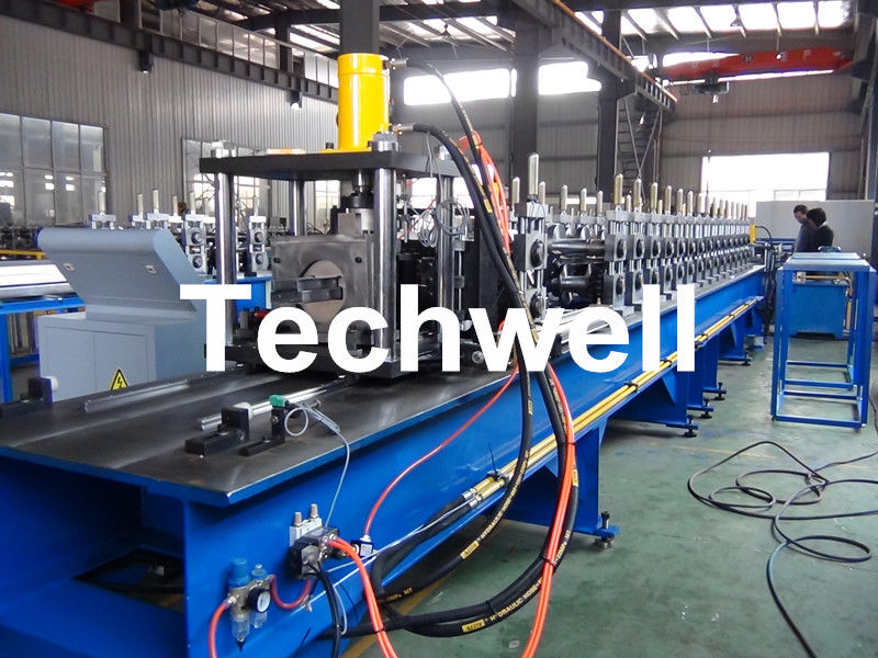 Speicherpaletten-Fach und Racking-aufrechte Rolle, die Maschine für 80/90/100/120mm aufrechte Gestell-Profile bildet