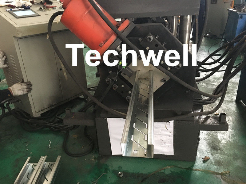 Kohlenstoffstahl, galvanisierter Abschnitt der Spulen-C/Kanal Rolle, die Maschine mit 1.5-3.0mm Stärke bildet