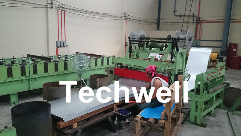 3-25mm voller automatischer Hochgeschwindigkeitsschnitt zur Längen-Linie Blatt-Trennschneider mit PLC-Touch Screen Steuerung