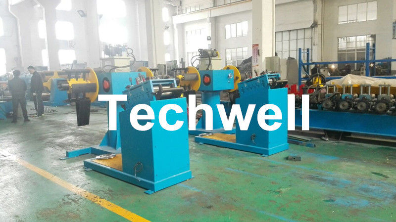 Rotierender doppelter Hauptdorn manuelles Uncoiler/Decoiler mit der Gewichts-Kapazität von 3/5 Tonne