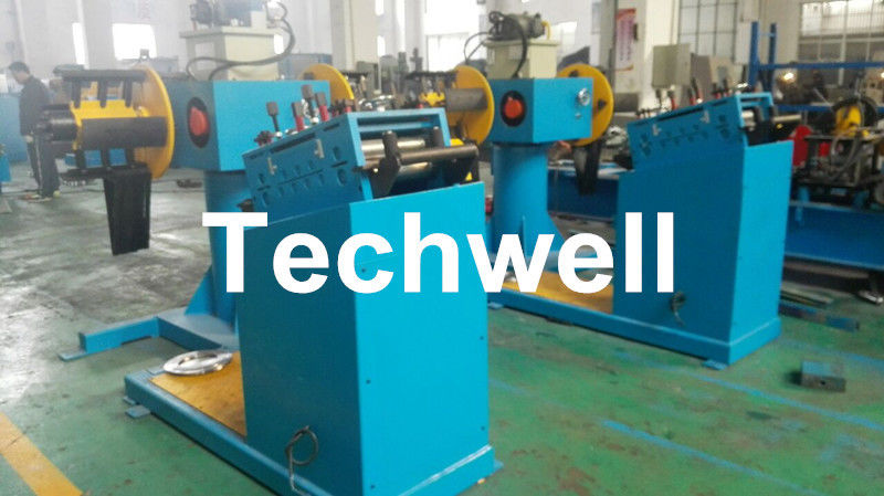 Rotierender doppelter Hauptdorn manuelles Uncoiler/Decoiler mit der Gewichts-Kapazität von 3/5 Tonne