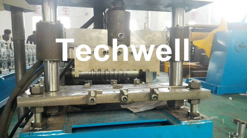 Leitende Spalten-Stahlkonstruktion walzen die Formung der Maschine für die Herstellung der Wellblech-Platte mit 0.3-0.7mm Stärke kalt