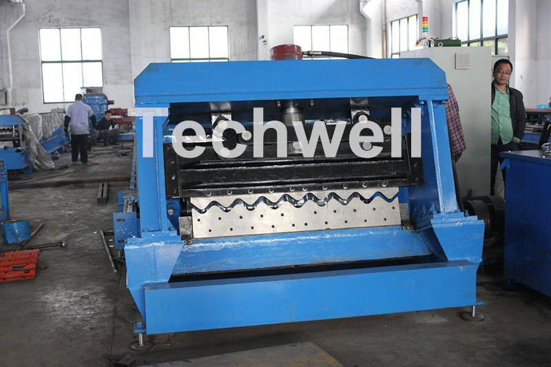 Galvanisierte Platte/Stahlwellblech-Rolle, die Maschine für für Wand bildet