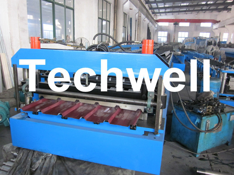 3 Kilowatt Hydraulikmotor-Energie-trapezoides Deckungs-Blatt-Rollen-, diemaschine TW-RWM bilden