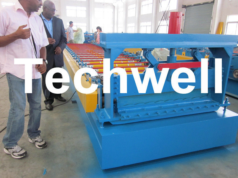 Gewölbte Dach-Wand-Fassadenelement-Rolle, die Maschine mit 0,3 - 0.8mm der Stärke bildet