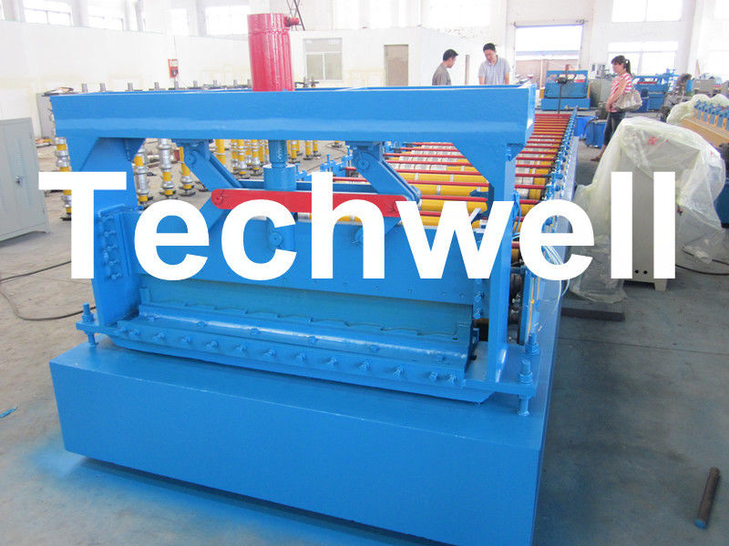 Gewölbte Dach-Wand-Fassadenelement-Rolle, die Maschine mit 0,3 - 0.8mm der Stärke bildet