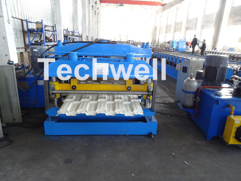 Fliesen-Rolle die Metall7.5kw, die Maschine für Farbstahl/bildet, galvanisierte Spule
