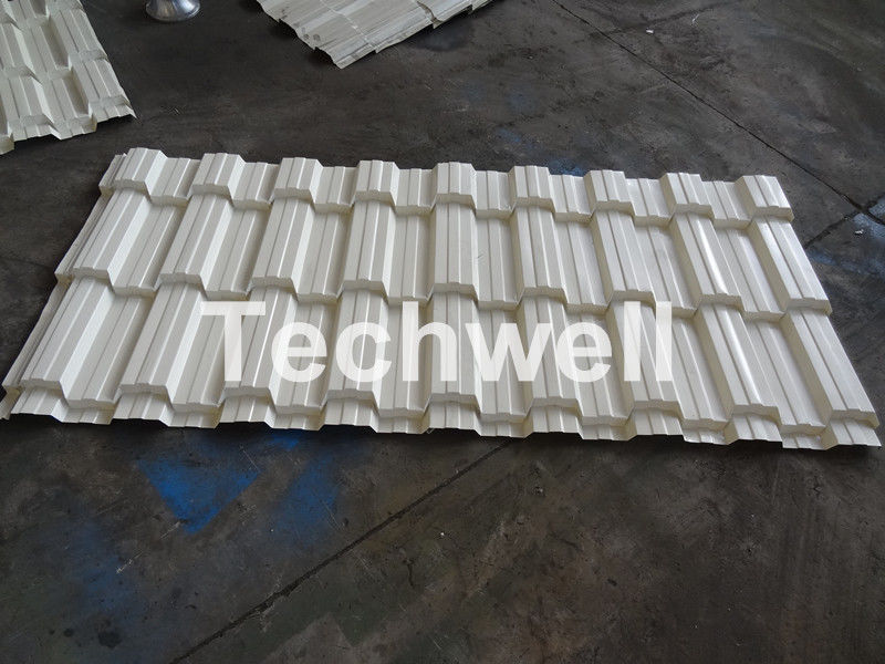 Fliesen-Rolle die Metall7.5kw, die Maschine für Farbstahl/bildet, galvanisierte Spule
