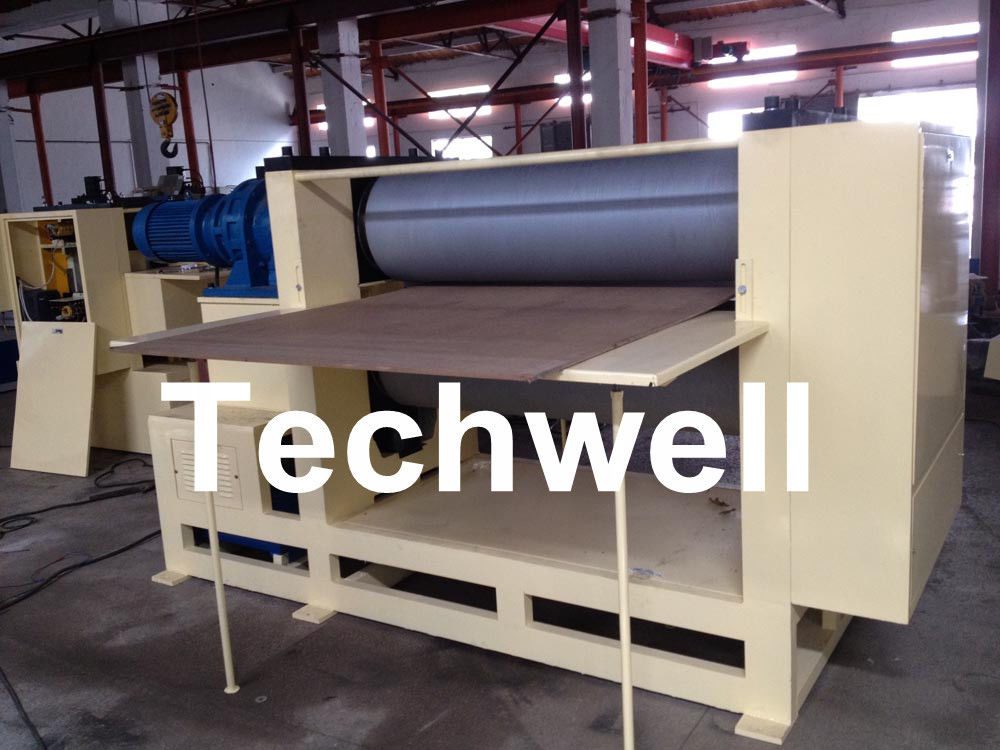 Mdf-/HDF-Brett-Prägungsmaschine für dekorative Möbel oder oder Tür-Haut oder Wand