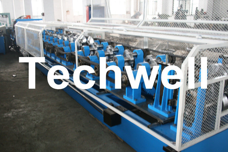 Schnelle Größe austauschbarer C Z Purlin walzen die Formung der Maschine für Cee- u. Zee-Purlins kalt