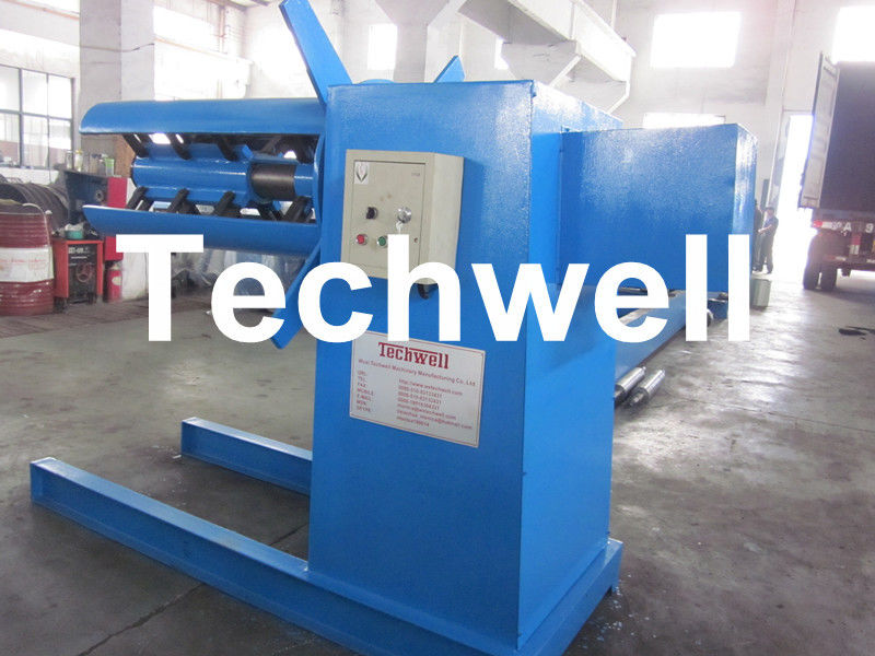 Gewohnheit 0,3 - 0.8mm Stärke-automatische Metallwellblech-Rolle, die Maschine bildet
