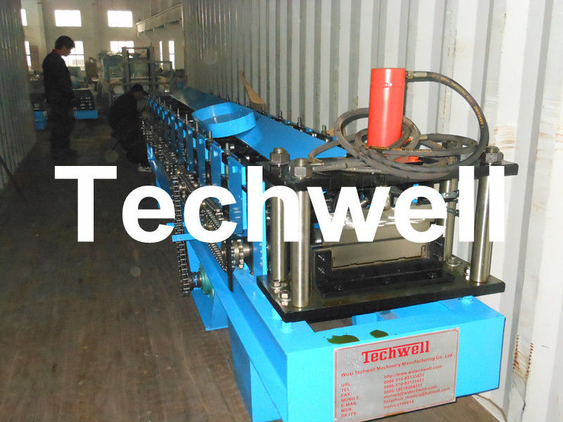 Aluminiumstehfalz-Dach-Rolle, die Maschine für materielle Stärke 0,5 - 1.2mm bildet
