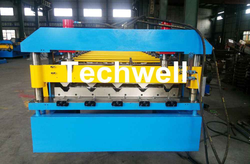 Bedeckende Rolle des Metalldach-IBR, die Maschine für 0,3 - 0.8mm Material-Stärke bildet