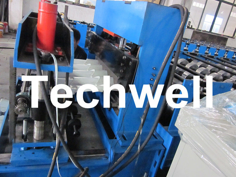 Manuelle, automatische Art Farbstahlfliesen-Rolle, die Maschine mit Achse der hohen Qualität 45# bildet