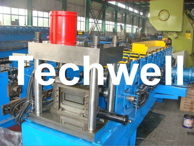 Form-Rolle 12 Formstationen PLC-Kontrollsystem-U, die Maschine für Stahlu-Purlin bildet