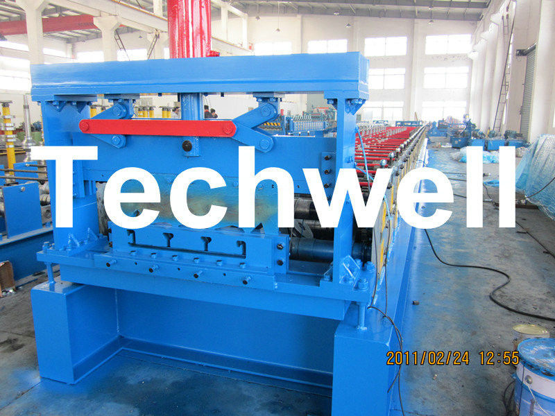 10 - Metallplattform-Rolle des hydrostatischen Druck-12Mpa, die Maschine für 0,8 bildet - 1,2 Millimeter Stärke
