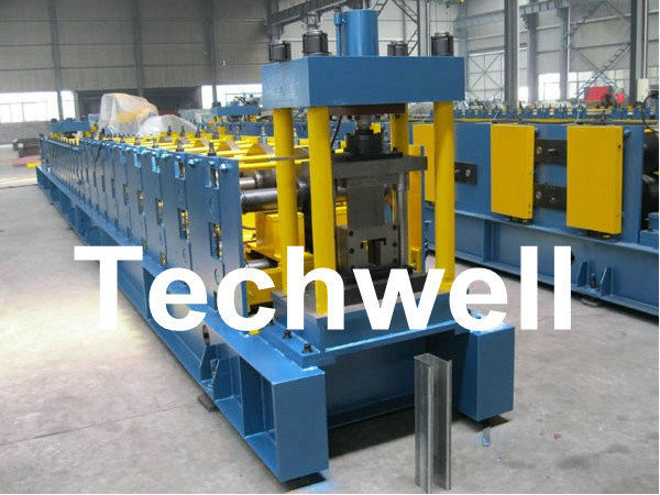 sigma-Profil-Rolle 21KW 45# Stahl, diemaschine mit der 16 Schritt-Formstation bildet