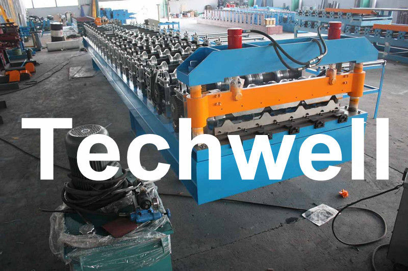 Deckungs-Blatt-Standardrolle der breiten Spannen-IBR, die Maschine mit 5,5 Kilowatt Hauptleitungs-Leistungsstärke-bildet