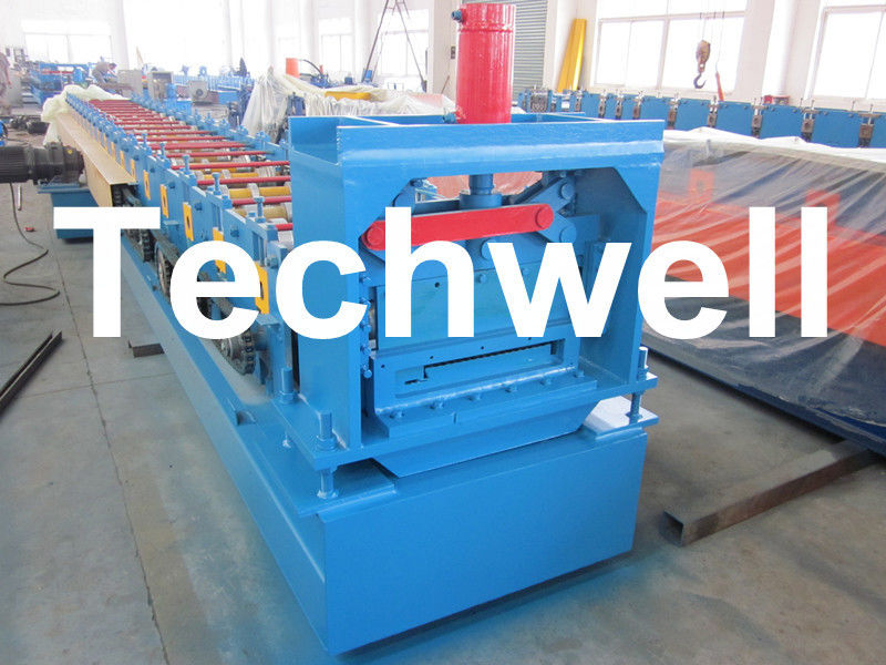 Gewölbte Dach-Wand-Fassadenelement-Rolle, die Maschine mit 0,3 - 0.8mm der Stärke bildet