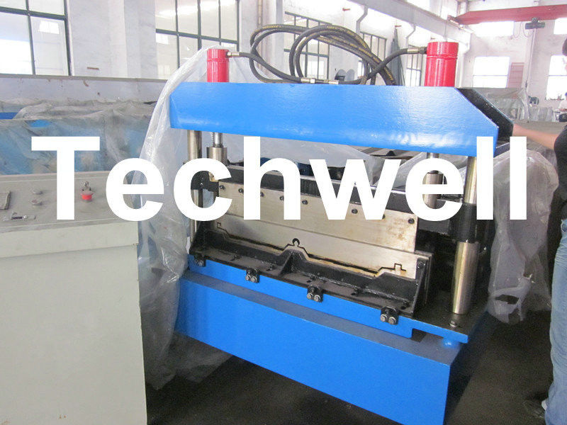 Kundenspezifische Verschluss-Rolle des Klipp-TW-STM400, die Maschine für Stehfalz-Dach-Platte bildet