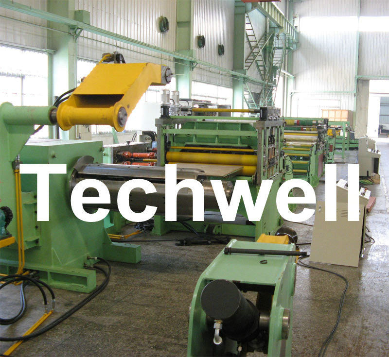 2 - 8mm Metall geschnitten zur Längen-Linie mit Uncoiler, planierend, Schnitt zur Länge, Selbststapler