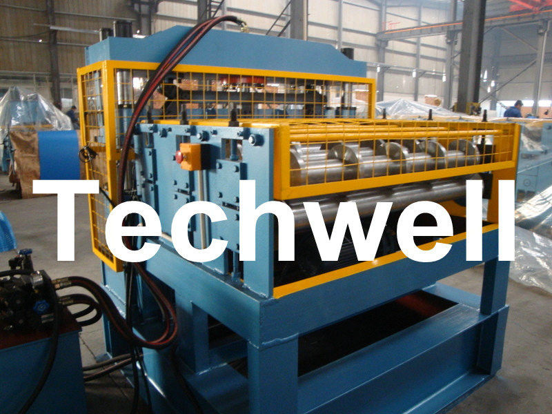 0 - 12m/min, die Steuerung der Geschwindigkeits-/PLC kurven, überdachen Kräuselungsgebogene Maschine für das Dach-Kurven