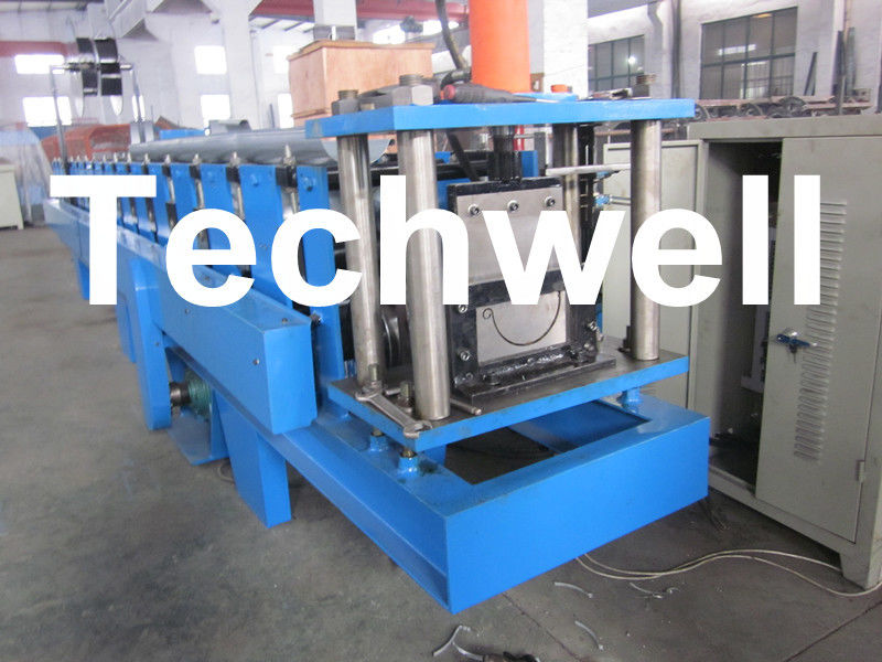 16 Formstations-tragbare Gossen-Aluminiummaschine für Regenwasser-halbrunde Gosse