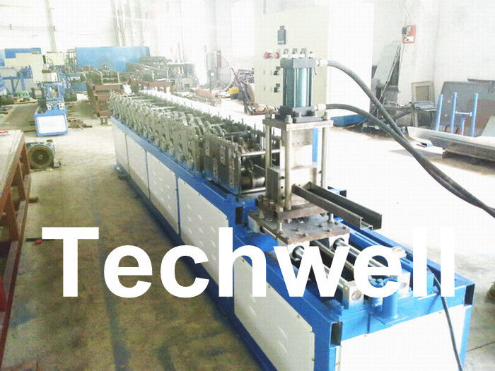 0 - 10 m/min, die Geschwindigkeits-Metalltürrahmen bilden, rollen, Maschine mit 18 Formungsrollen bildend