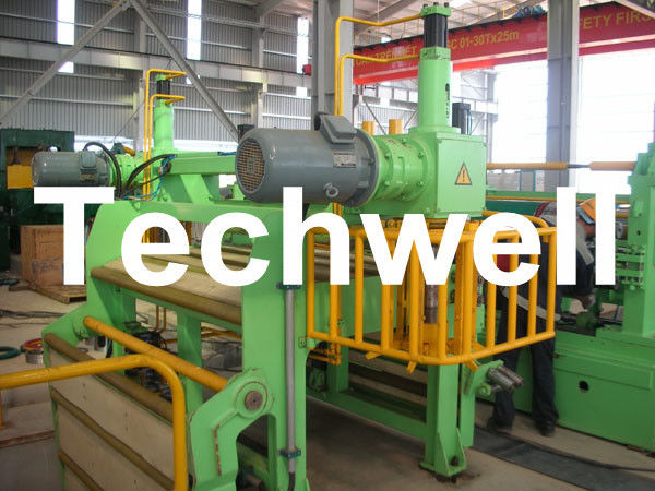 Stahlmetalltrennsäge-Linie mit 0 - Geschwindigkeit 80m/min und elektrisches Kontrollsystem