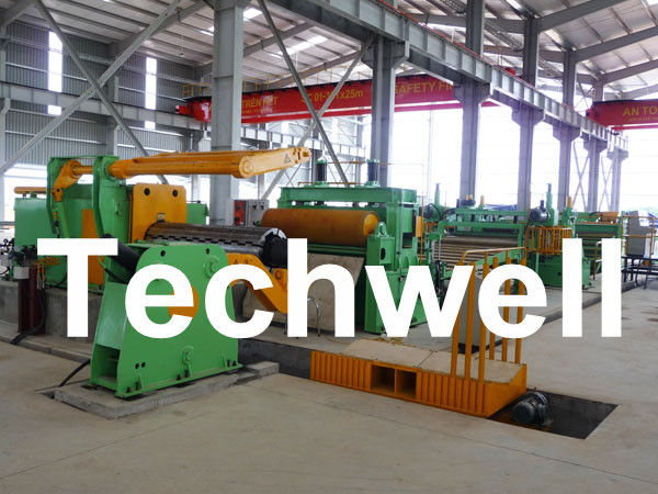 Stahl-Blechtafel-Trennsäge der hohen Geschwindigkeit 2 - 8 * 2000mm für CR/Stunde umwickelt TW-SLT1250