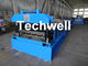 Steel Metal Roof Panel Roll Forming Machine, Roof Panel Roll Former With 5 Ton Decoiler