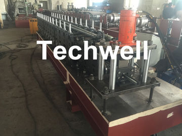 Single Side Adjustable Small C Purlin Roll Forming Machine with PLC Frequency Control System